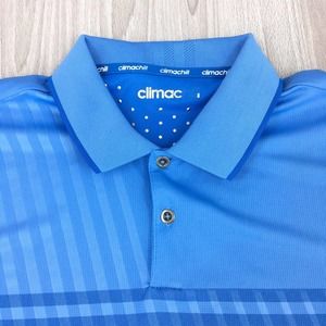 Adidas‎ Climachill Men's Blue Golf Polo Shirt